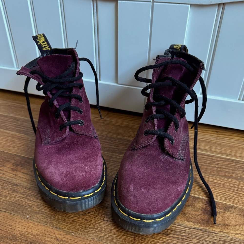 Rare Purple Suede Dr. Martens size 4